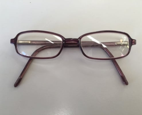 Brille Lila
